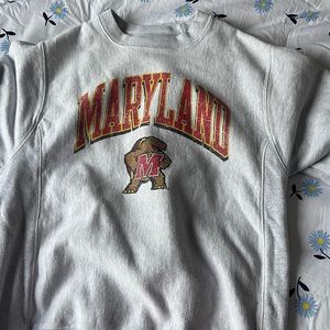 Champion University of Maryland sweatshirt!